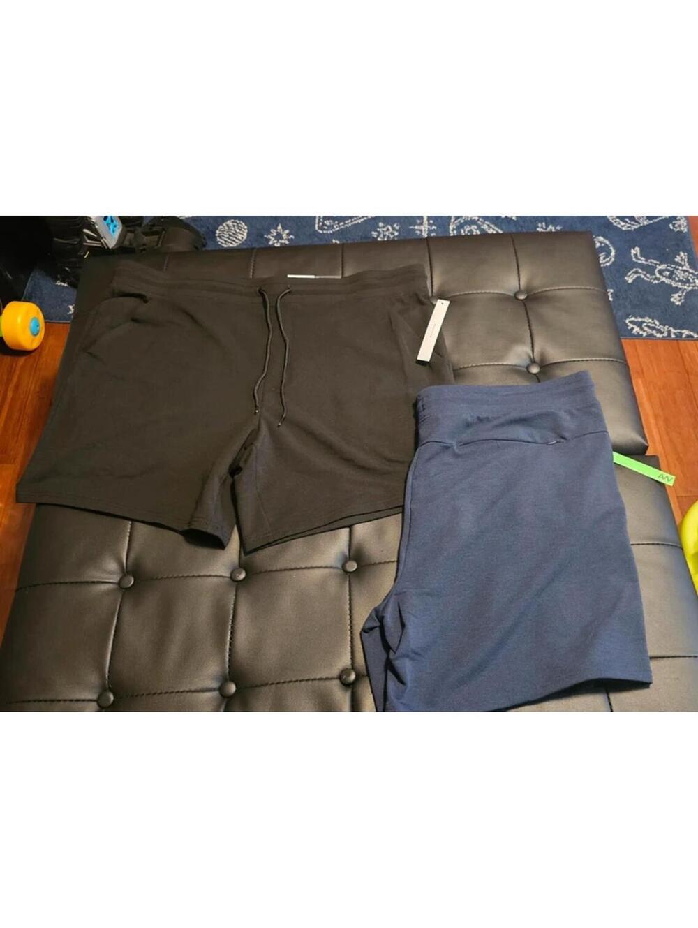 Athletic works Mens XL Terry shorts moisture wicking new! You get 2 pairs!